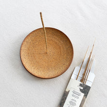 Load image into Gallery viewer, Ceramic Incense Plate + Campfire Incense (Desert Piñon)
