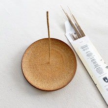 Load image into Gallery viewer, Ceramic Incense Plate + Campfire Incense (White Sage)