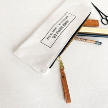 Load image into Gallery viewer, Fringe Supply Small Canvas Zip Bag #130