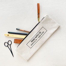 Load image into Gallery viewer, Fringe Supply Small Canvas Zip Bag #130