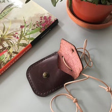 Load image into Gallery viewer, Leather Amulet Necklace