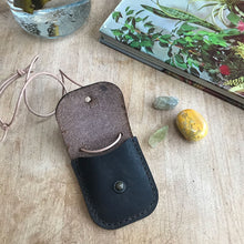Load image into Gallery viewer, Leather Amulet Necklace