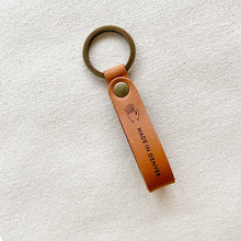 Load image into Gallery viewer, Leather Loop Keychain