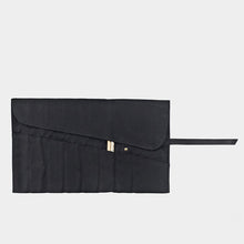 Load image into Gallery viewer, Waxed Canvas Pencil Roll Up
