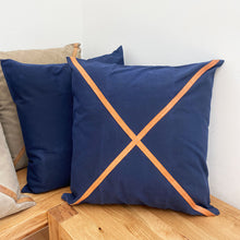 Load image into Gallery viewer, Waxed Canvas Pillow #111

