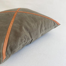 Load image into Gallery viewer, Waxed Canvas Pillow #109