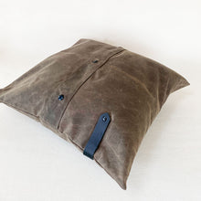 Load image into Gallery viewer, Waxed Canvas Pillow #113
