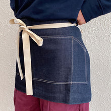 Load image into Gallery viewer, Denim Half Apron #127