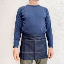 Load image into Gallery viewer, Denim Half Apron #126