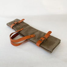Load image into Gallery viewer, Waxed Canvas Knife Roll #125