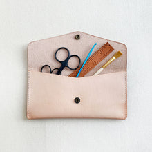 Load image into Gallery viewer, Leather Envelope Pouch #129