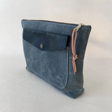 Load image into Gallery viewer, Leather Flap Pocket Pouch #127