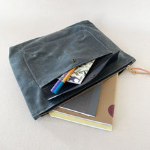 Load image into Gallery viewer, Leather Flap Pocket Pouch #127