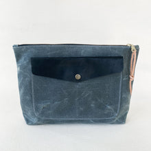 Load image into Gallery viewer, Leather Flap Pocket Pouch #127