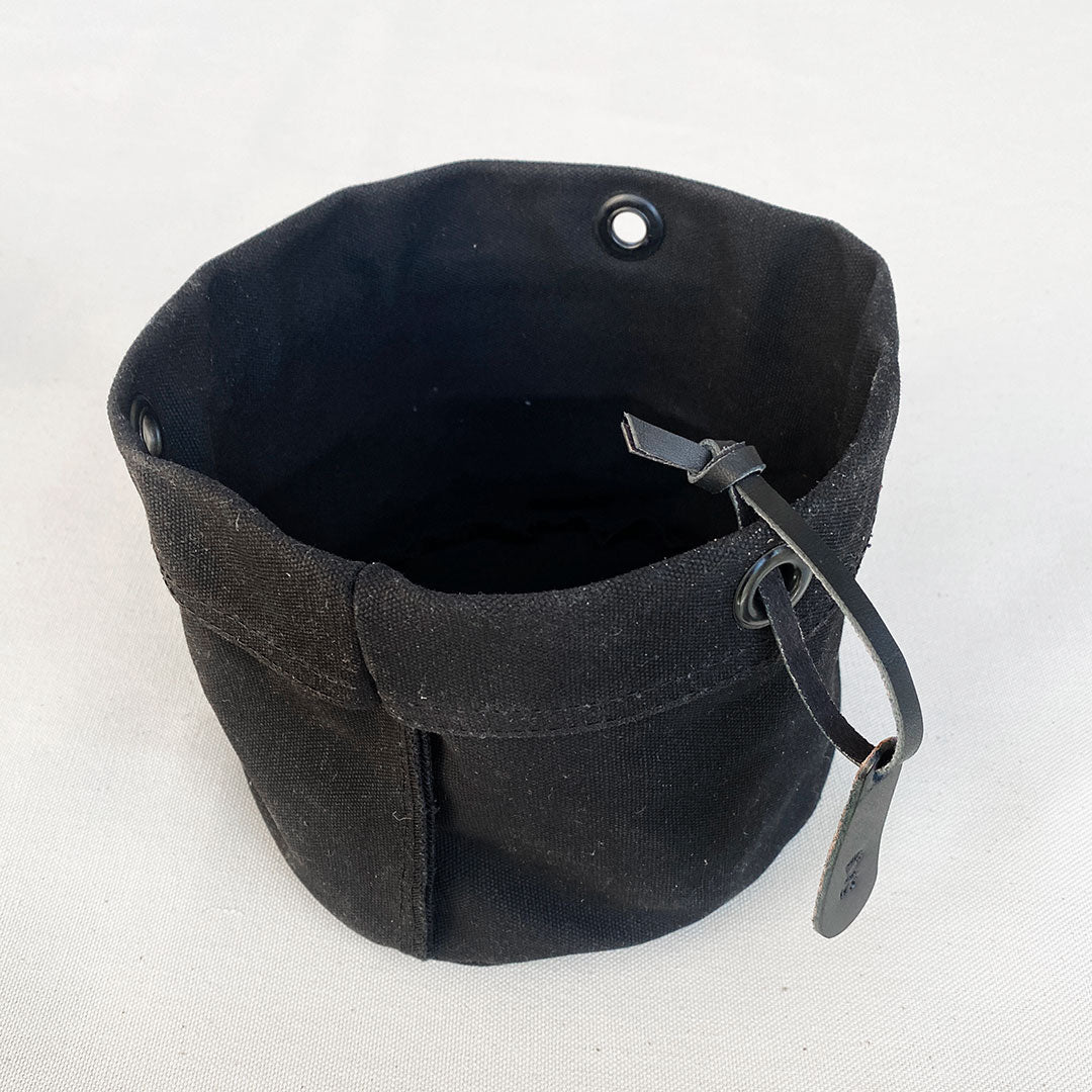 Medium Waxed Canvas Planter Winter Session