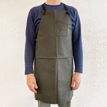 Load image into Gallery viewer, Canvas Crossback Apron #140
