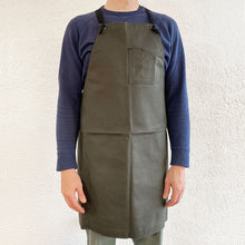 Load image into Gallery viewer, Canvas Crossback Apron #140