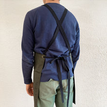 Load image into Gallery viewer, Canvas Crossback Apron #140