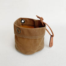 Load image into Gallery viewer, Waxed Canvas Hanging Planter #104