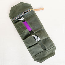 Load image into Gallery viewer, Waxed Canvas Utility Tool Roll #113
