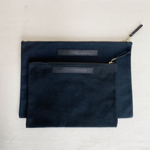 Load image into Gallery viewer, Medium Waxed Canvas Zip Folio #121