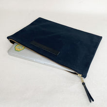 Load image into Gallery viewer, Large Waxed Canvas Zip Folio #120