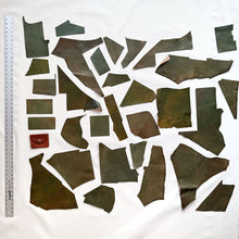 Load image into Gallery viewer, Horween Leather Scrap: Jade Green (Lot 02)