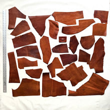 Load image into Gallery viewer, Horween Leather Scrap: Tobacco (Lot 07)