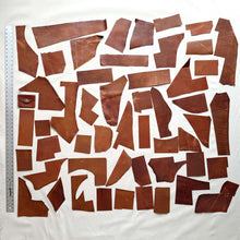 Load image into Gallery viewer, Horween Leather Scrap: Tobacco (Lot 08)