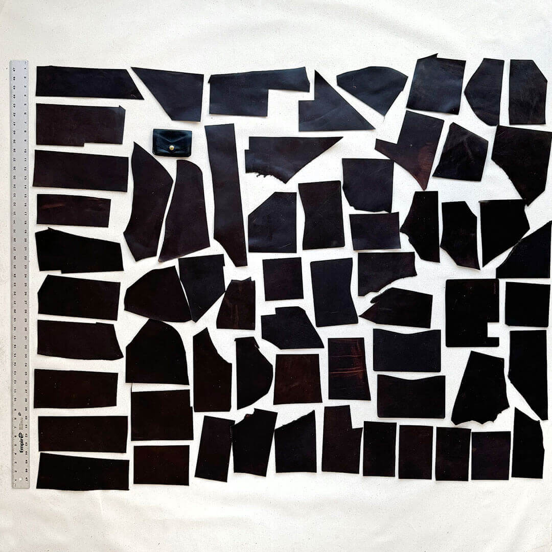 Horween Leather Scrap Dark Chocolate (Lot 16) Winter Session