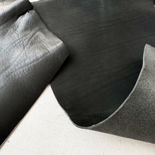 Load image into Gallery viewer, Horween Leather Scrap: Black (Lot 05)