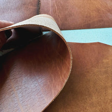 Load image into Gallery viewer, Horween Leather Scrap: Tobacco (Lot 08)