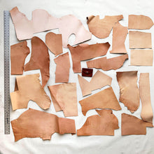 Load image into Gallery viewer, Leather Scrap: Natural Cowhide (Lot 18)