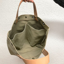 Load image into Gallery viewer, Canvas Picnic Tote #153