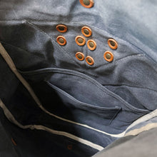 Load image into Gallery viewer, Canvas Roll Top Backpack