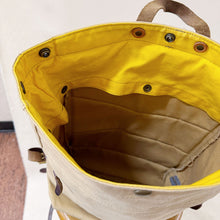 Load image into Gallery viewer, Canvas Snap Top Backpack