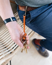 Load image into Gallery viewer, Leather Lanyard