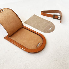 Load image into Gallery viewer, Leather Luggage Tag