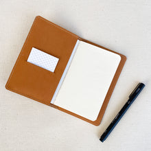 Load image into Gallery viewer, Stitched Leather Notebook Cover