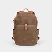 Load image into Gallery viewer, Waxed Canvas Backpack