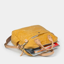 Load image into Gallery viewer, Waxed Canvas Travel Day Bag