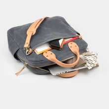 Load image into Gallery viewer, Waxed Canvas Travel Day Bag