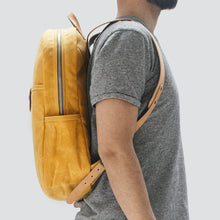 Load image into Gallery viewer, Waxed Canvas Backpack