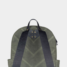 Load image into Gallery viewer, Waxed Canvas Backpack