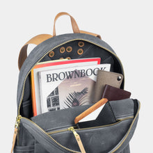 Load image into Gallery viewer, Waxed Canvas Backpack