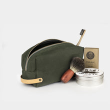 Load image into Gallery viewer, Waxed Canvas Dopp Kit