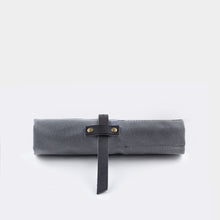 Load image into Gallery viewer, Waxed Canvas Pencil Roll Up