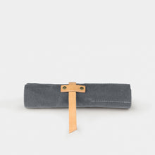 Load image into Gallery viewer, Waxed Canvas Pencil Roll Up