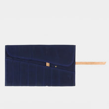 Load image into Gallery viewer, Waxed Canvas Pencil Roll Up