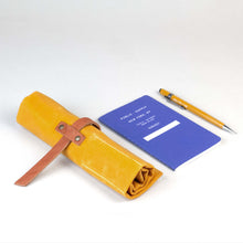 Load image into Gallery viewer, Waxed Canvas Pencil Roll Up